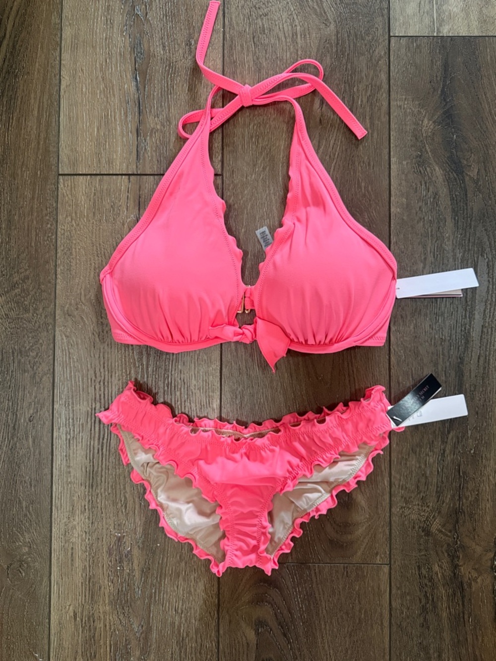 Victoria's Secret Ruffle Bikini Set